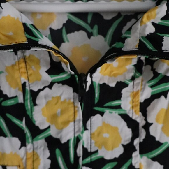 Diane Von Furstenberg x Target Yellow S Packable Sleeveless Hooded Full Zip Vest - Picture 6 of 13